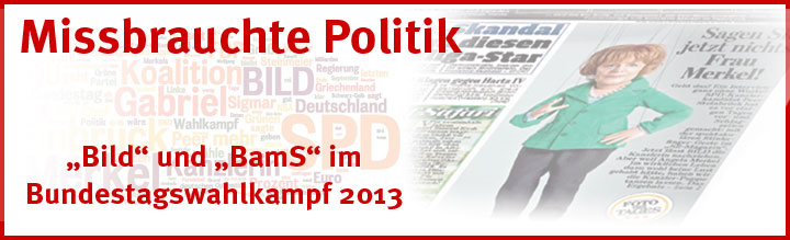 BILD im BT-Wahlkampf 2013